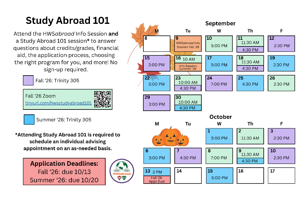 Study Abroad 101 Fall 2025